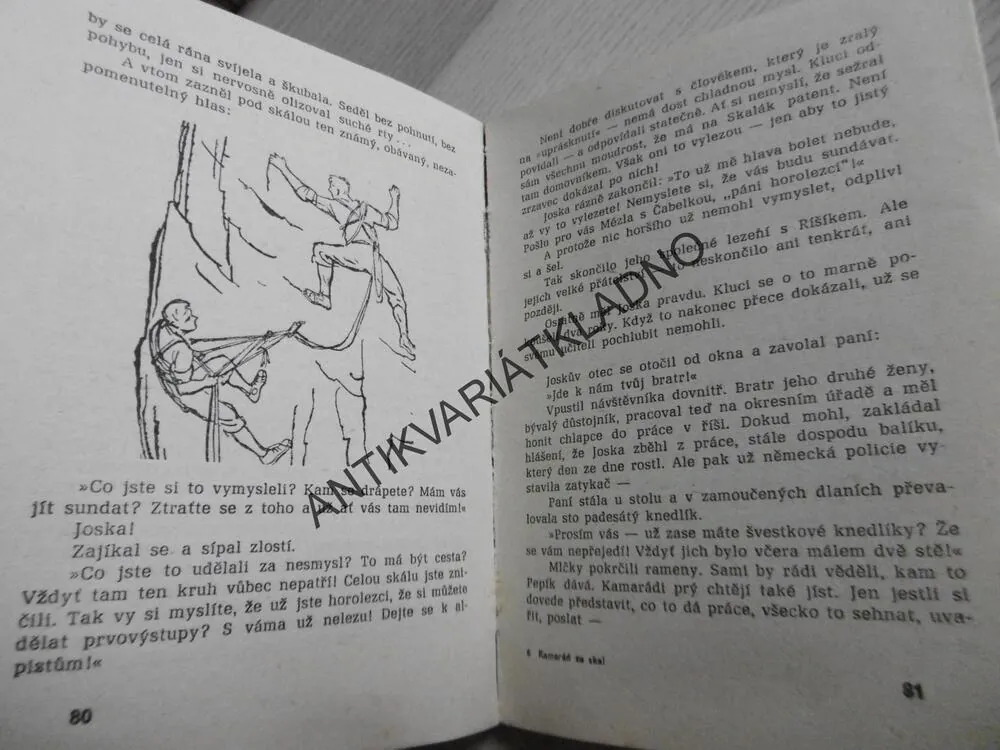 KAMARÁD ZE SKAL, JOSEF ŠTYRSA, HOROLEZECTVÍ, **an