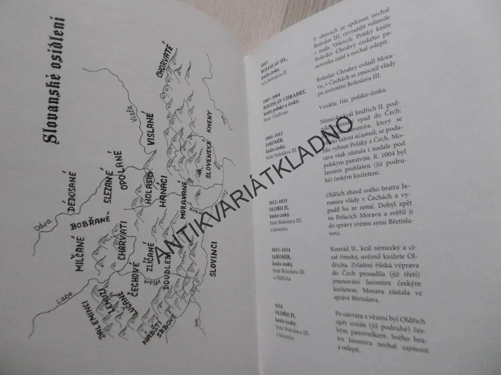 DĚJINY ČESKÉ, CHRONOLOGICKÝ PŘEHLED, **an