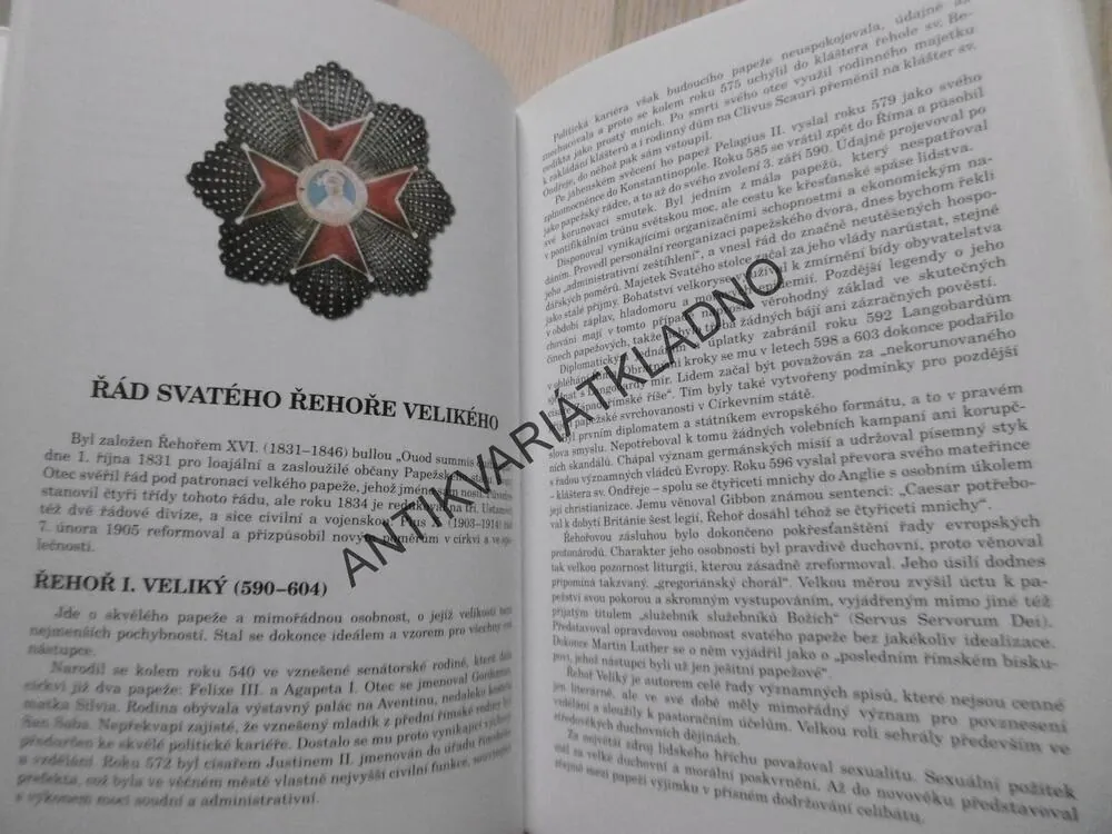 RYTÍŘI A DÁMY PAPEŽSKÝCH ŘÁDŮ, JOSEF DOLEJŠÍ, **an