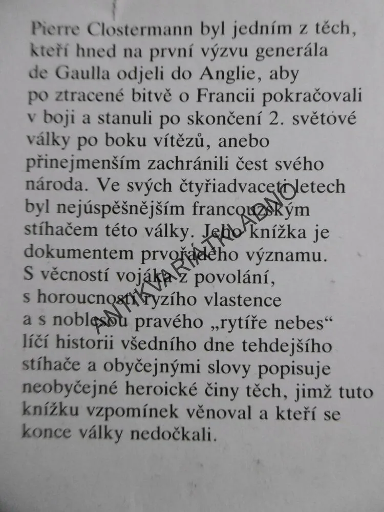 VELKÝ CIRKUS, PIERRE CLOSTERMANN, **an