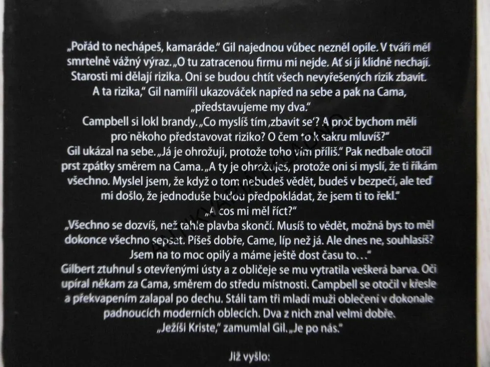 NEBEZPEČNÝ KONTRAKT, BRETT HOFFMANN, **an