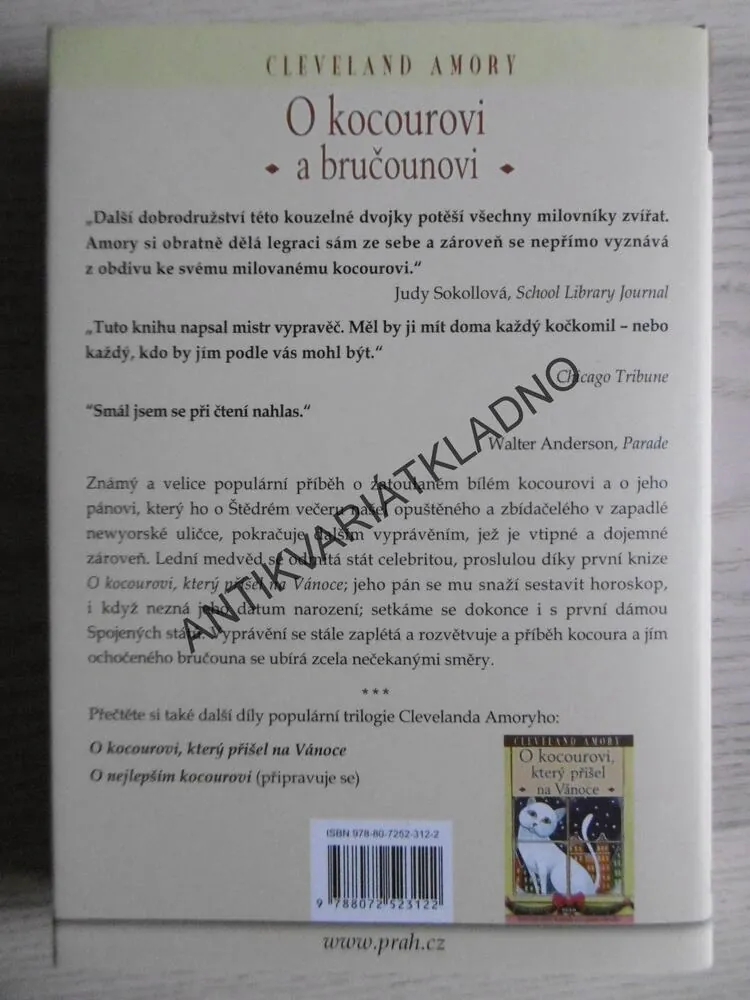 O KOCOUROVI A BRUČOUNOVI, CLEVELAND AMORY, **an