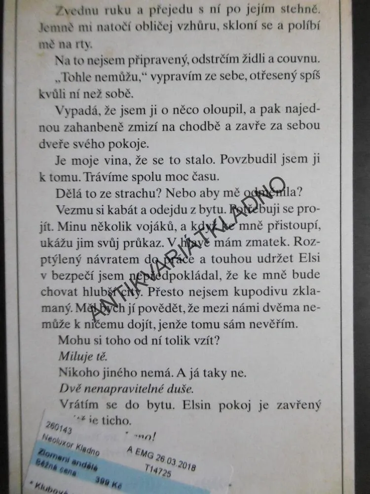 ZLOMENÍ ANDĚLÉ, GEMMA LIVIERO, **an
