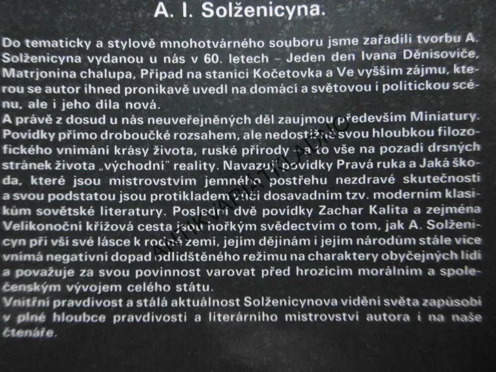 SOUOSTROVÍ GULAG, 1-3, ALEXANDR SOLŽENICYN, **an
