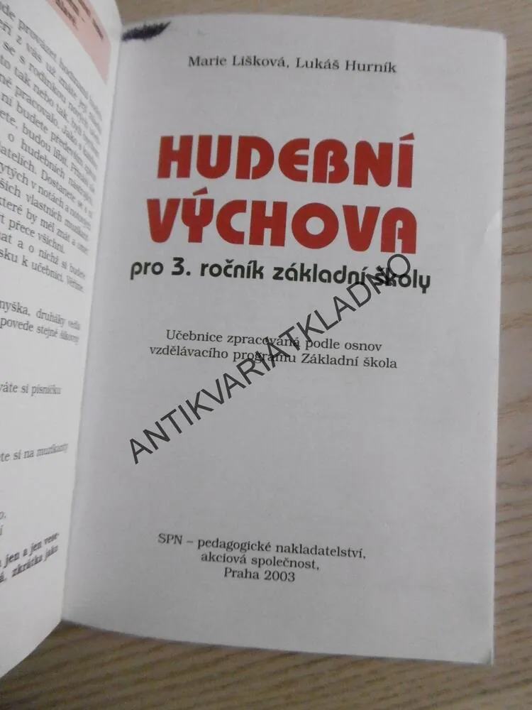 HUDEBNÍ VÝCHOVA 3., PRO ZÁKLADNÍ ŠKOLY