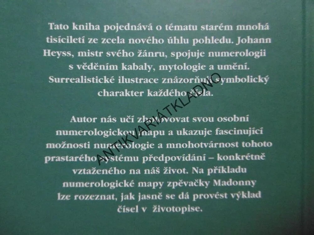 MISTROVSKÁ NUMEROLOGIE, JAK SESTAVIT NUMEROGRAM, HEYSS