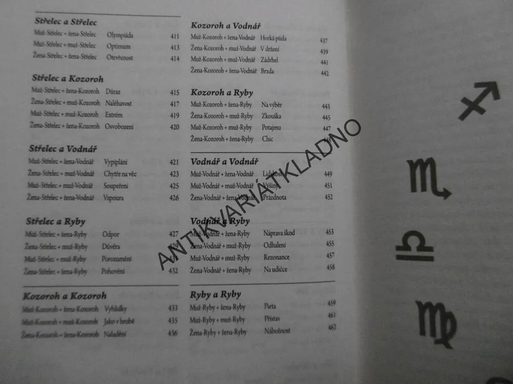 KOSMICKÝ PÁR, ASTROLOGICKÝ RÁDCE PRO MILOSTNÝ ŽIVOT, ASTROLOGIE, **an