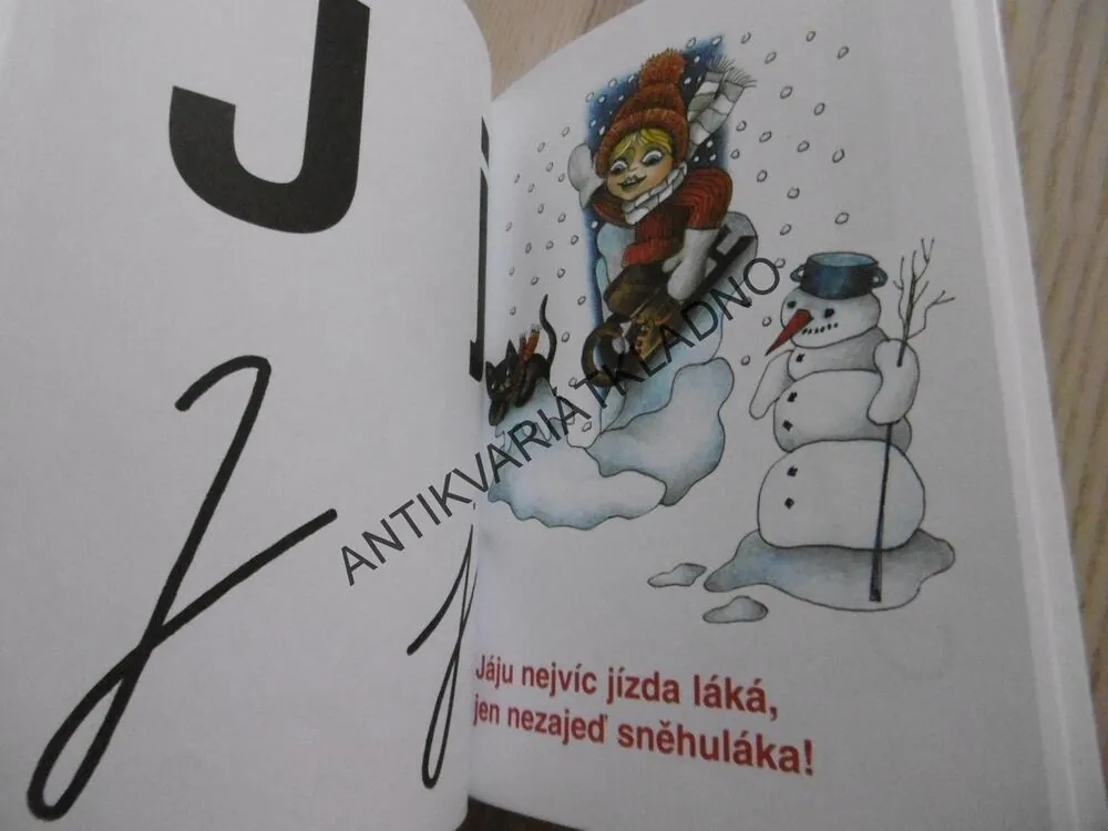 MOJE PRVNÍ ABECEDA, EVA BARTÁKOVÁ, **an