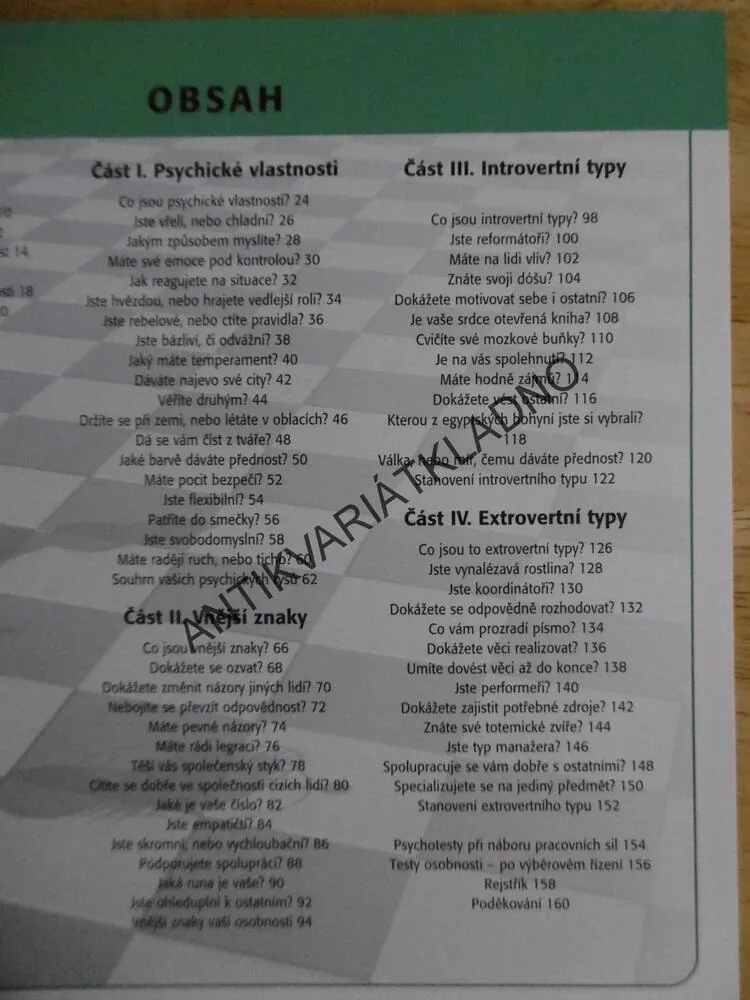ZNÁŠ SVOU OSOBNOST, OSVĚDČENÉ ZPŮSOBY, CLAIRE GORDONOVÁ,