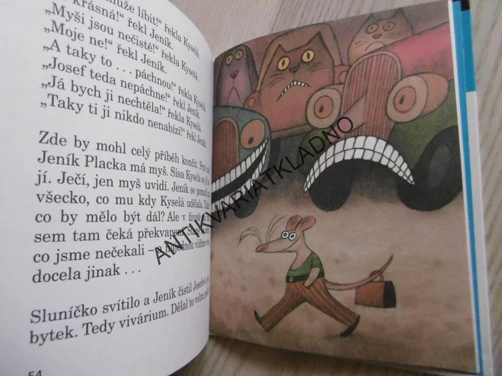 KOTĚ Z KOCOURKOVA, VÁCLAV ČTVRTEK, WALTEROVÁ,**an