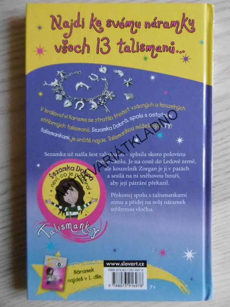 TALISMANKY 7., KOUZELNÉ KRYSTALY, GEORGIE ADAMSOVÁ, ( BEZ TALISMANU), **an