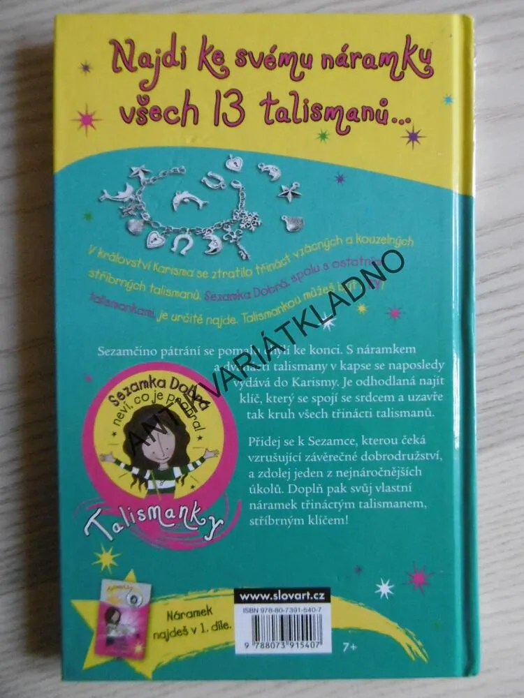 TALISMANKY 13., POSLEDNÍ BRÁNA, GEORGIE ADAMSOVÁ, ( BEZ TALISMANU), **an