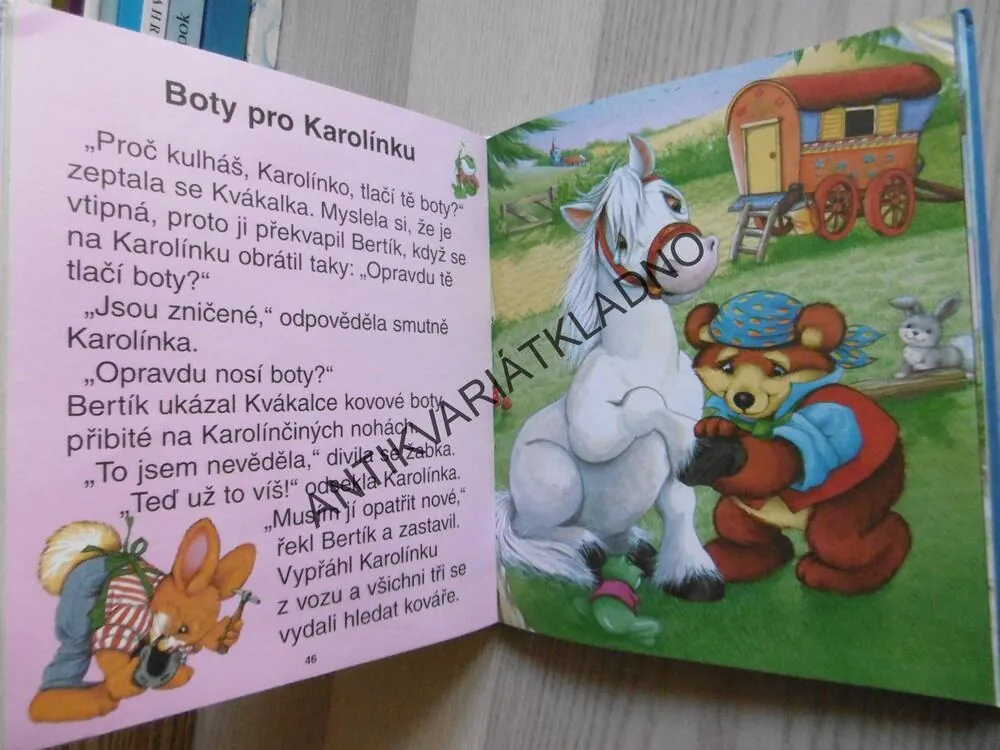 UČÍM SE ČÍST, KOBYLKA KAROLÍNKA, **an