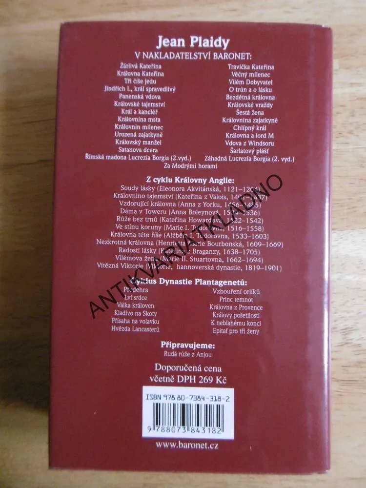 EPITAF PRO TŘI ŽENY, JEAN PLAIDY