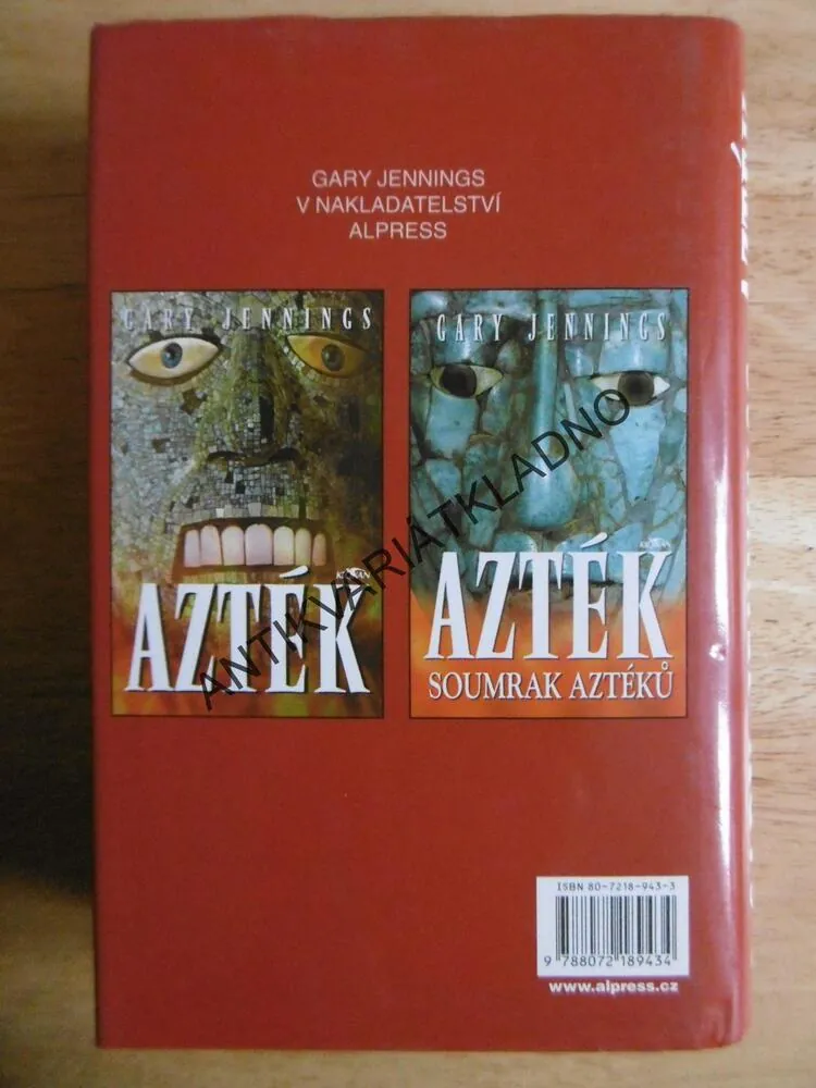 AZTÉK, PODZIM AZTÉKŮ, GARY JENNINGS,