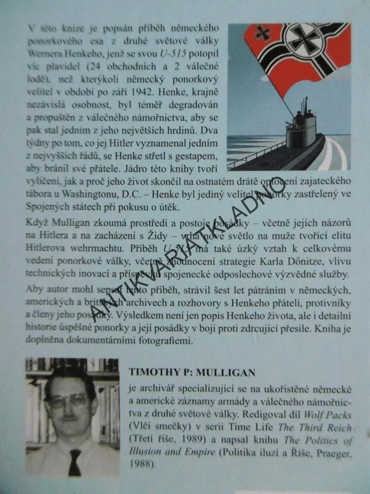 VLK SAMOTÁŘ, TIMOTHY P.MULLIGAN,  **an