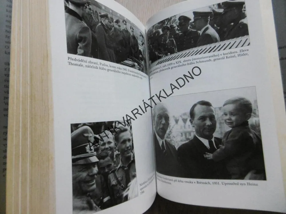 VZPOMÍNKY GEBERÁLA GUDERIANA, HEINZ GUDERIAN, **an