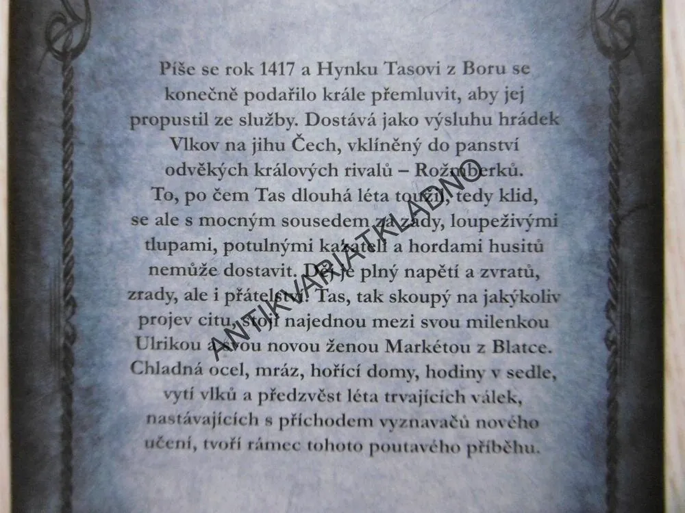 ČAS VLKŮ, FRANTIŠEK NIEDL, **an