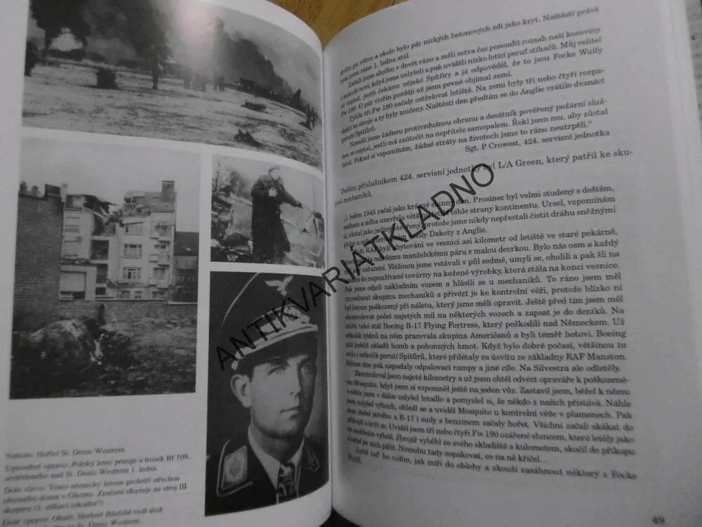 OPERACE BODENPLATTE, NORMAN FRANKS, VÁLKA,LETECTVÍ, **an