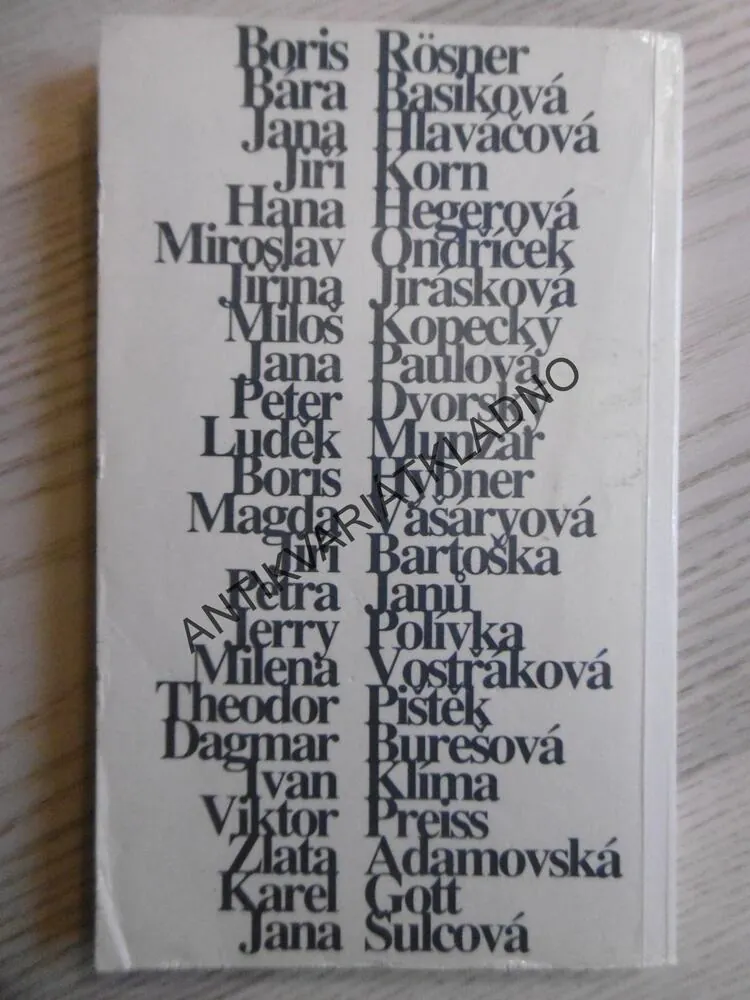 OBYČEJNÉ ROZHOVORY, MILUŠE ZINDELOVÁ, MAGDALENA DIETLOVÁ, **an