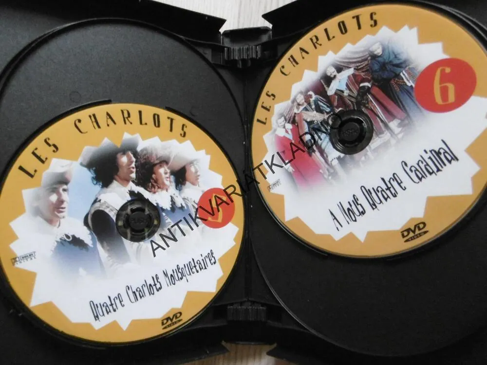 BAŽANTI, 6 DVD FILM 