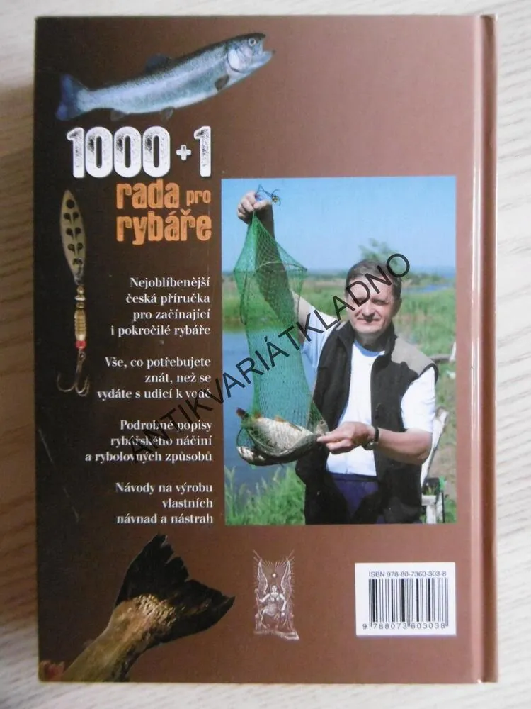 1000+1 RADA PRO RYBÁŘE, JAROMÍR ŘÍHA, **an