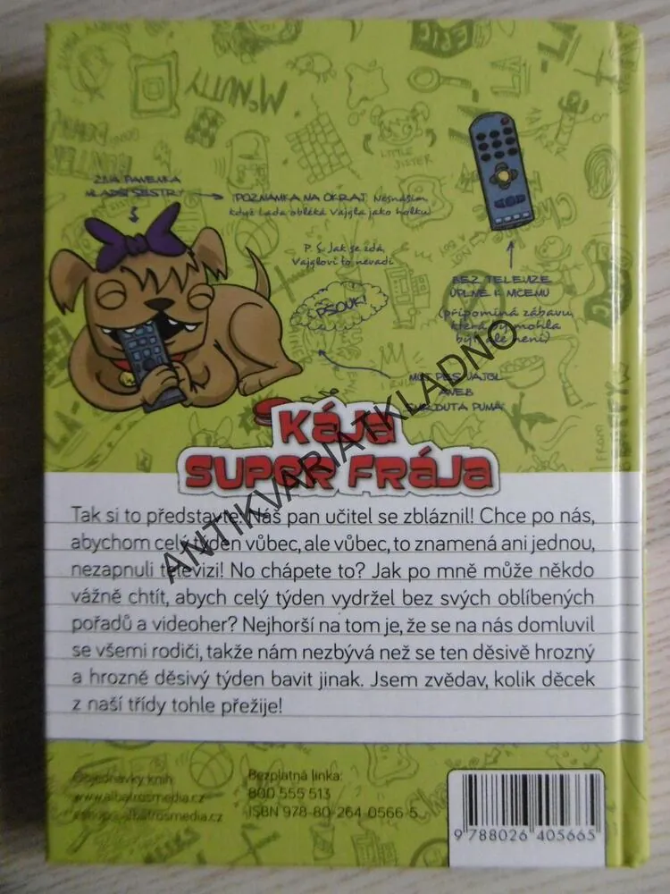 KÁJA SUPER FRÁJA, TÝDEN BEZ TELEVIZE, D.L. GREENOVÁ **an