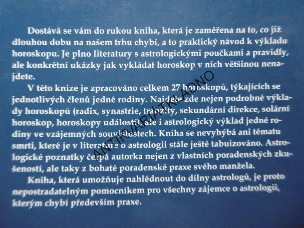 ASTROLOGIE V PRAXI, IDA MYSLIKOVJANOVÁ, **an