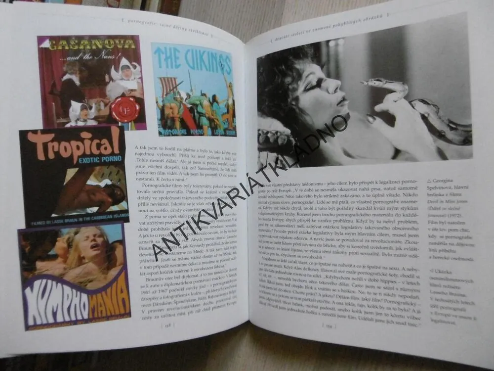 PORNOGRAFIE, TAJNÉ DĚJINY CIVILIZACE, ISABEL TANGOVÁ,**an