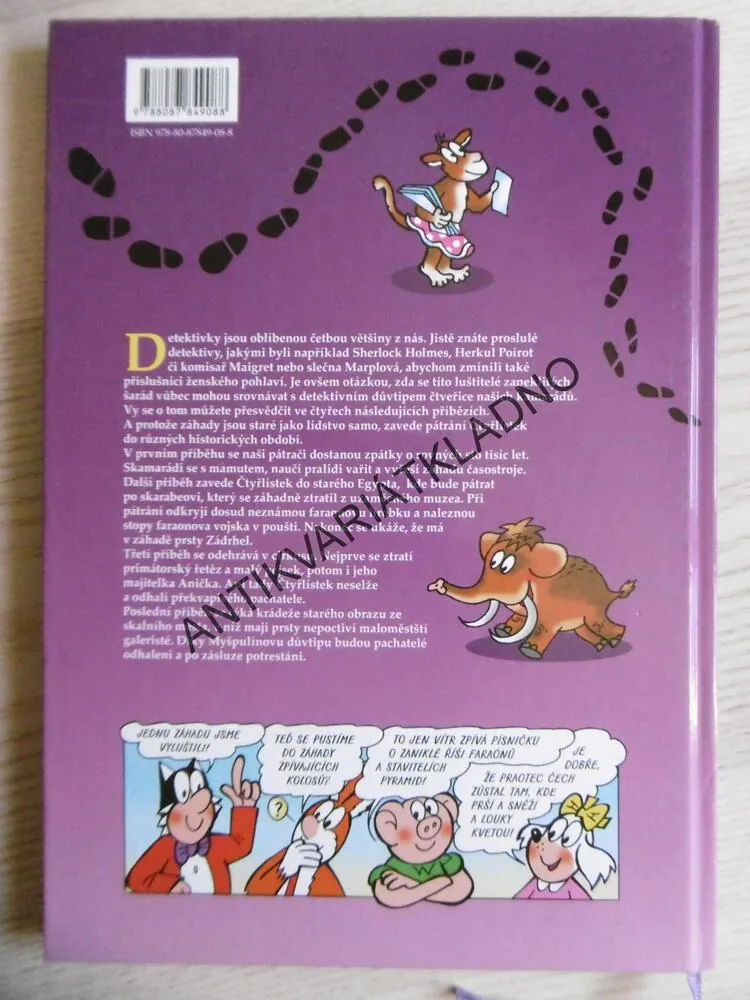 ČTYŘLÍSTEK - 4 DETEKTIVNÍ PŘÍBĚHY ČTYŘLÍSTKU, NĚMEČEK, LAMKOVÁ, **an