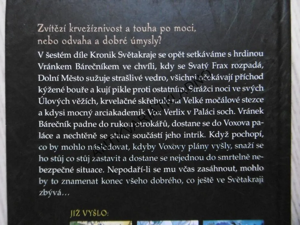 VOX KRONIKY SVĚTAKRAJE, PAUL STEWART, CHRIS RIDELL, **an