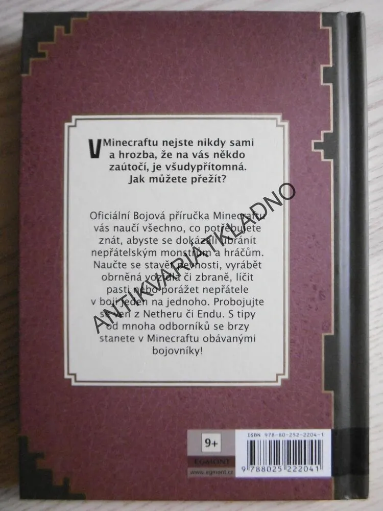 MINECRAFT,BOJOVÁ PŘÍRUČKA, **an
