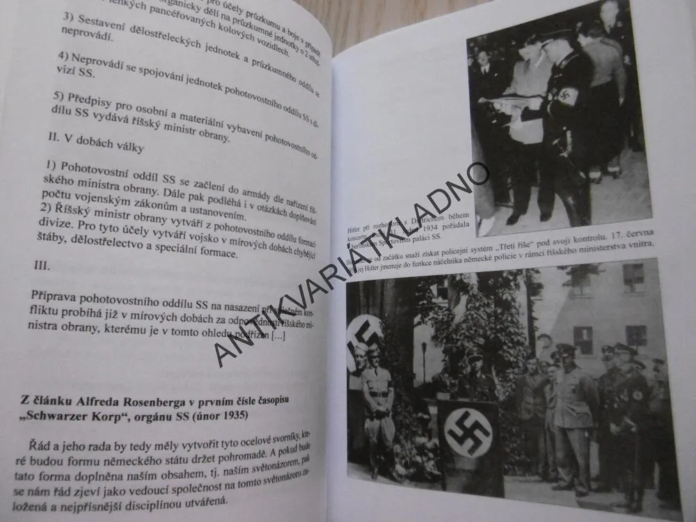 HITLERŮV ČERNÝ ŘÁD, W. SCHNEIDER, **an