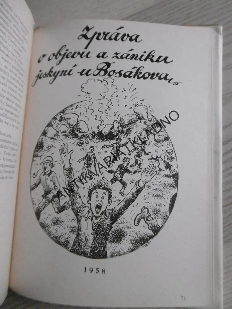 ČTYŘI KNIHY WABIHO STÁRCE O JESKYNÍCH A JESKYŇÁŘÍCH, 1986,, **an