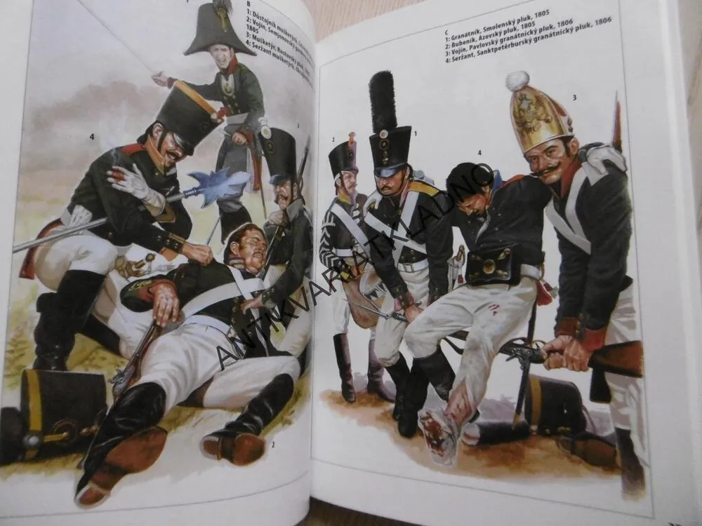 RUSKÁ ARMÁDA ZA NAPOLEONSKÝCH VÁLEK 1799-1814,FOSTEN, an **