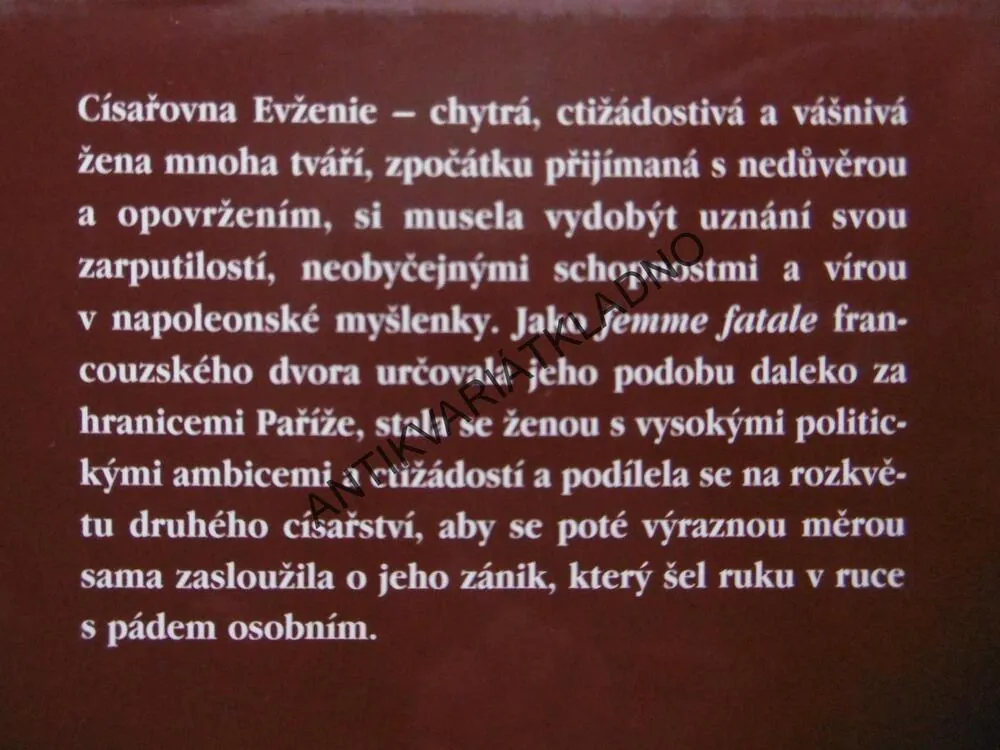 CÍSAŘOVNA EVŽENIE, FRANZ HERRE, **an