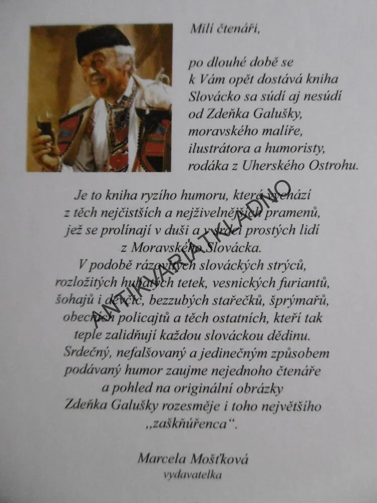 SLOVÁCKO SA SÚDÍ AJ NESÚDÍ, ZDENĚK GALUŠKA, **an