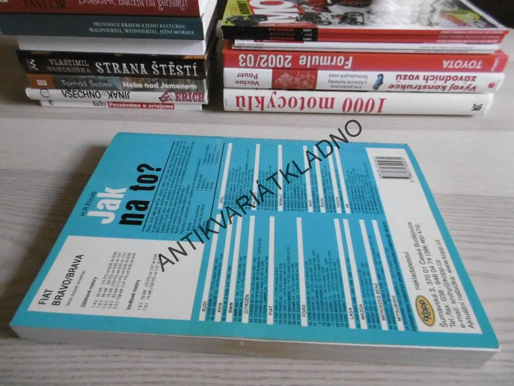FIAT BRAVO/BRAVA, ÚDRŽBA A OPRAVY AUTOMOBILŮ, H.R.ETZOLD, **an