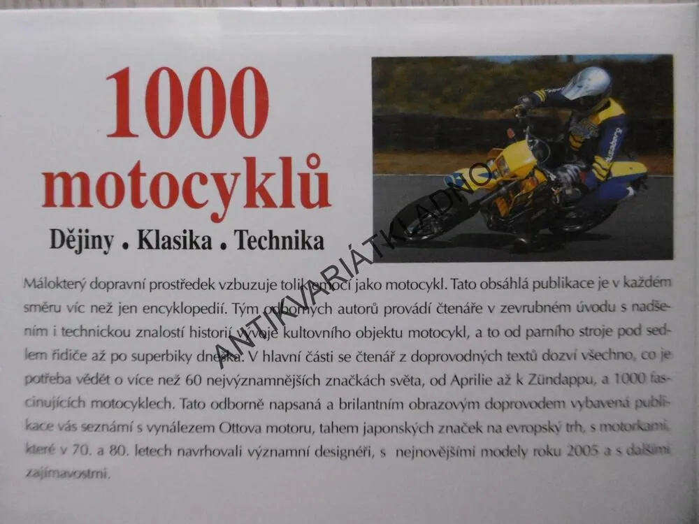 1000 MOTOCYKLŮ, **an