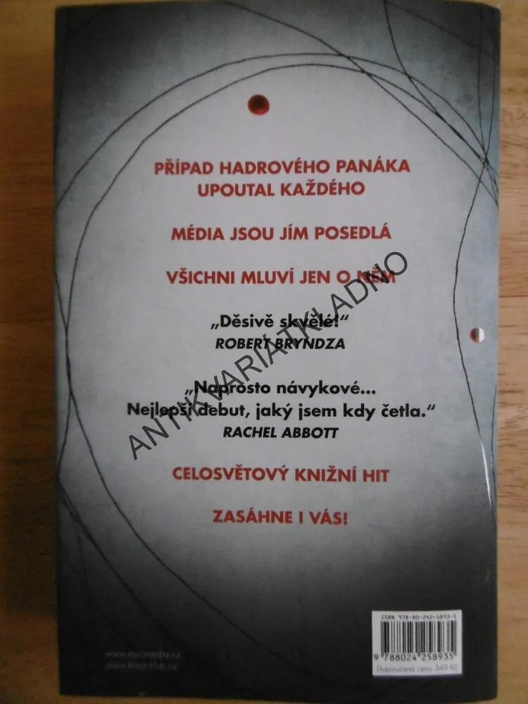 HADROVÝ PANÁK, DANIEL COLE, BESTSELLER, **an