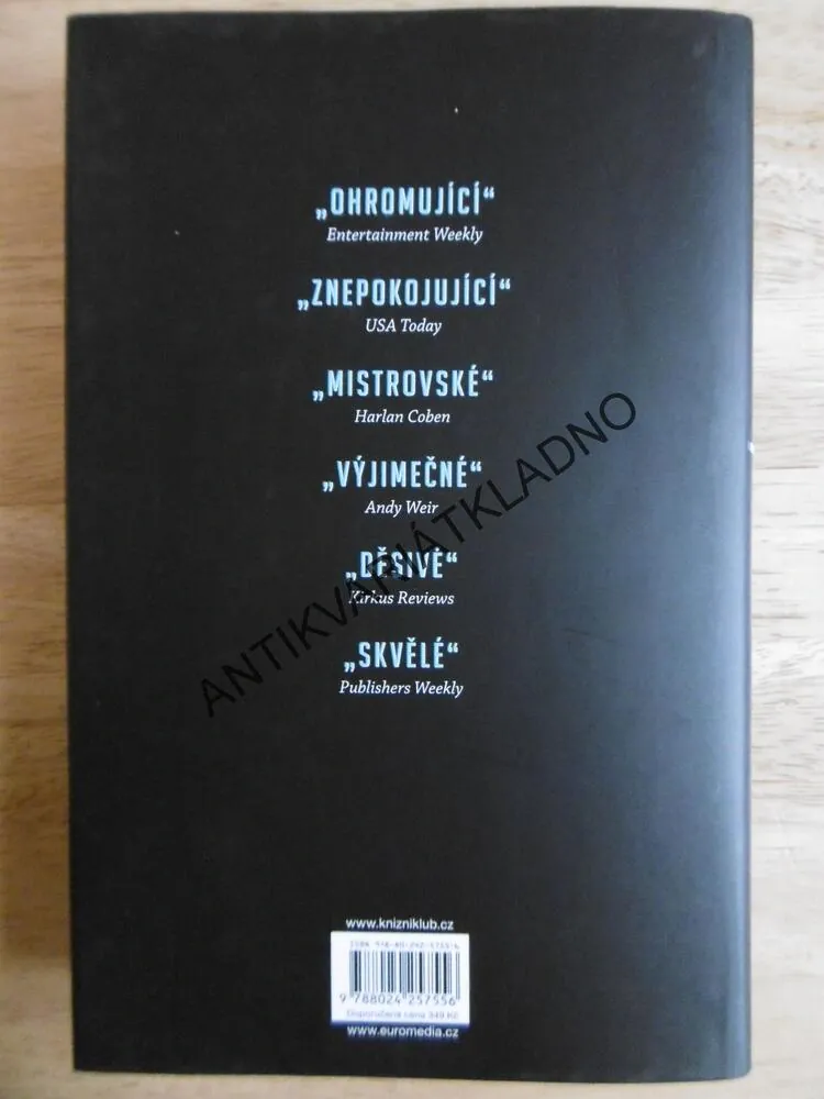 TEMNÁ HMOTA, BLAKE CROUCH, BESTSELLER,