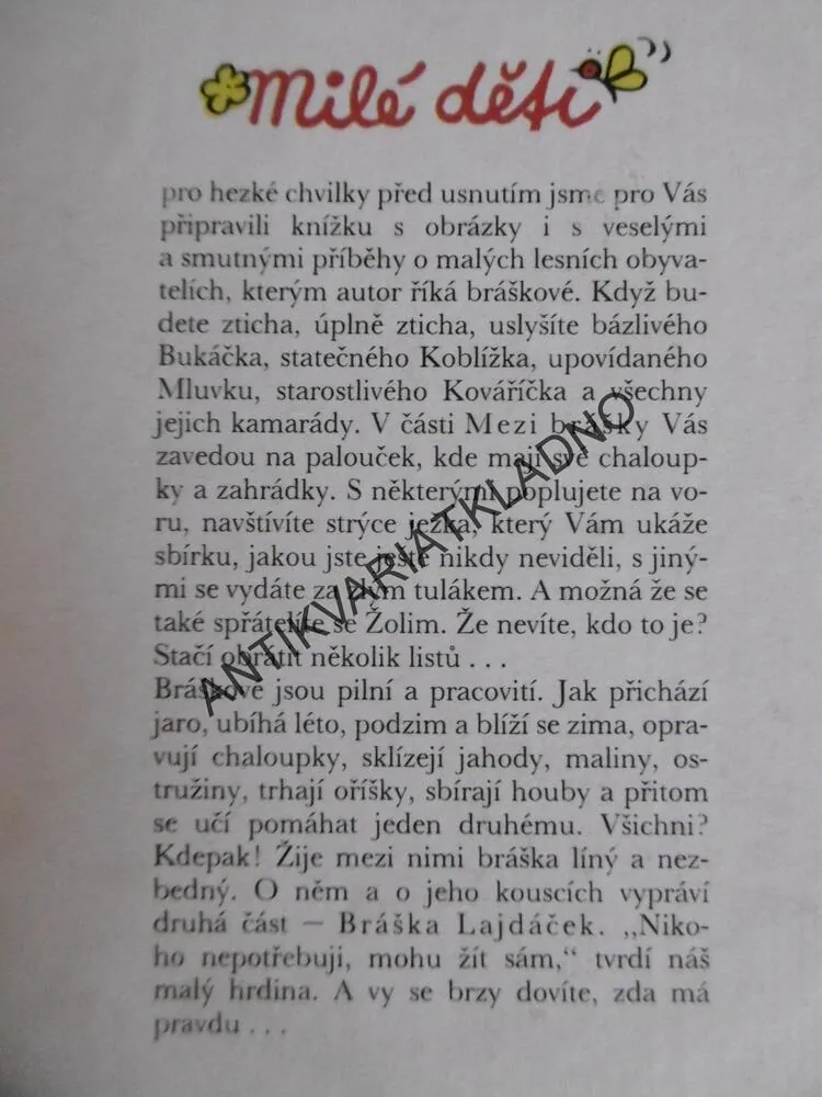 MEZI BRÁŠKY, JOSEF FILGAS, **an