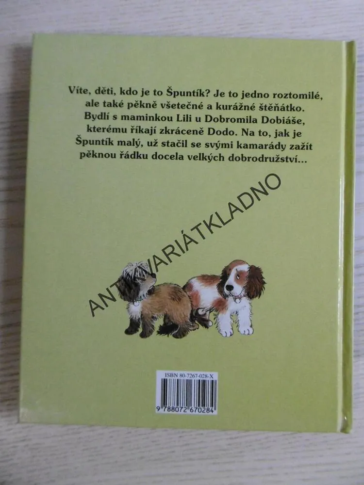 UŽ ČTU SÁM, ŠPUNTÍK A JEHO KAMARÁDI, DAGMAR STEIDLOVÁ, **an