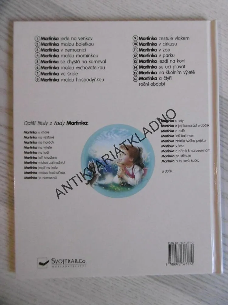 MARTINKA NA ŠKOLNÍM VÝLETĚ, 15., DELAHAYE, MARLIER, **an