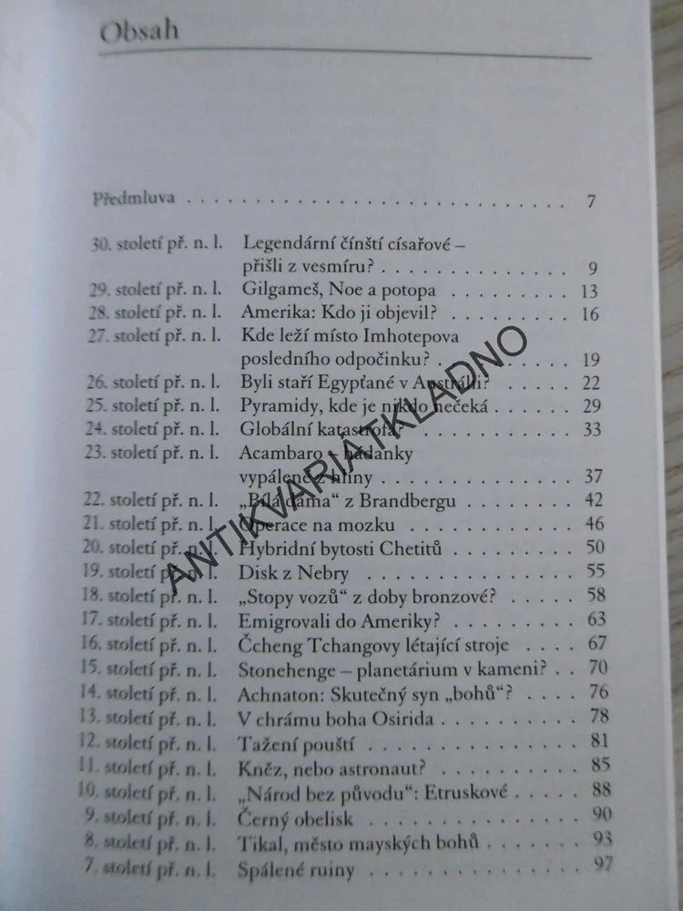 NEVYŘEŠENÉ ZÁHADY POSLEDNÍCH 5000 LET, HARTWIG HAUSDORF, **an