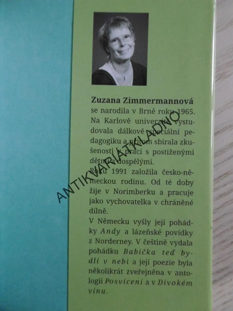 OBJÍŽĎKA, ZUZANA ZIMMERMANNOVÁ,**an