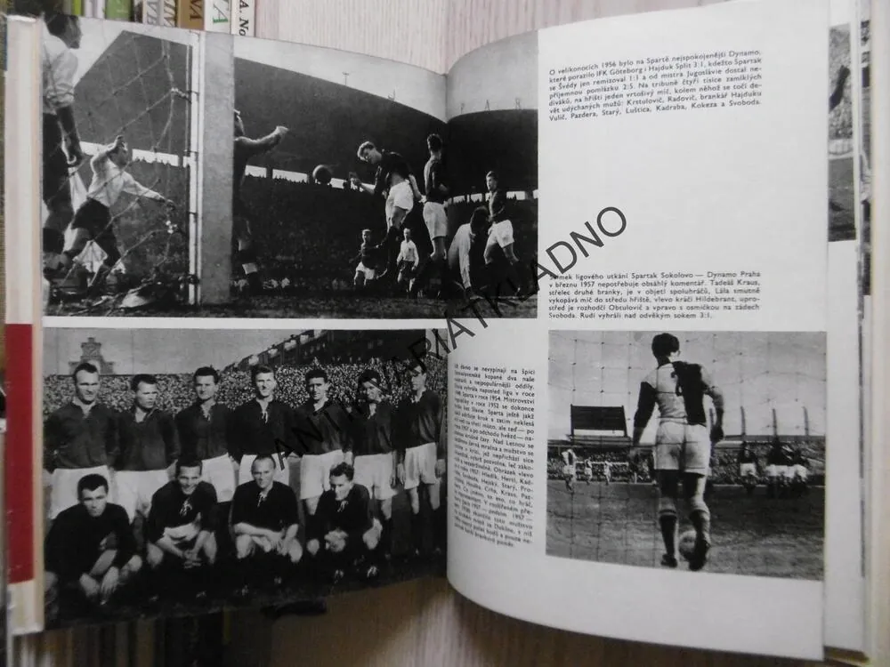 ŽELEZNÁ SPARTA, VÍTĚZSLAV HOUŠKA, SPARTA PRAHA, 1967,**an