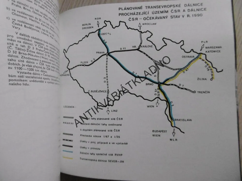 10 LET BUROVÁNÍ DÁLNIC V ČSR, 1977, **an