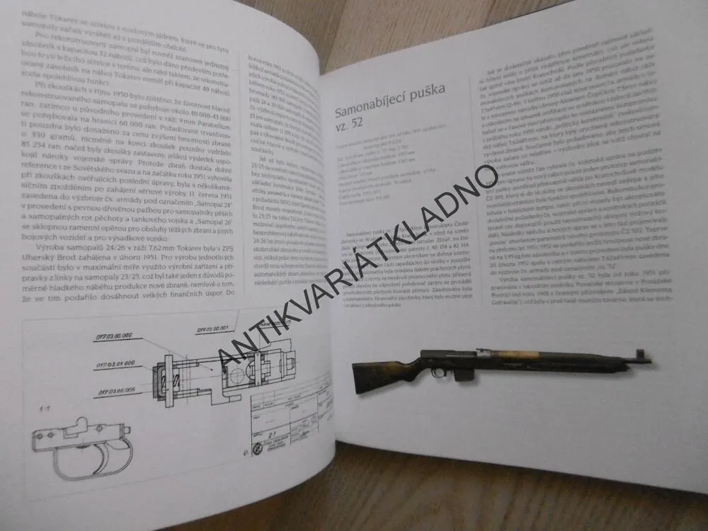ČESKÁ ZBROJOVKA, HISTORIE VÝROBY ZBRANÍ V UHERSKÉM BRODĚ, PAZDERA, SKRAMOUŠSKÝ, ZBRANĚ,