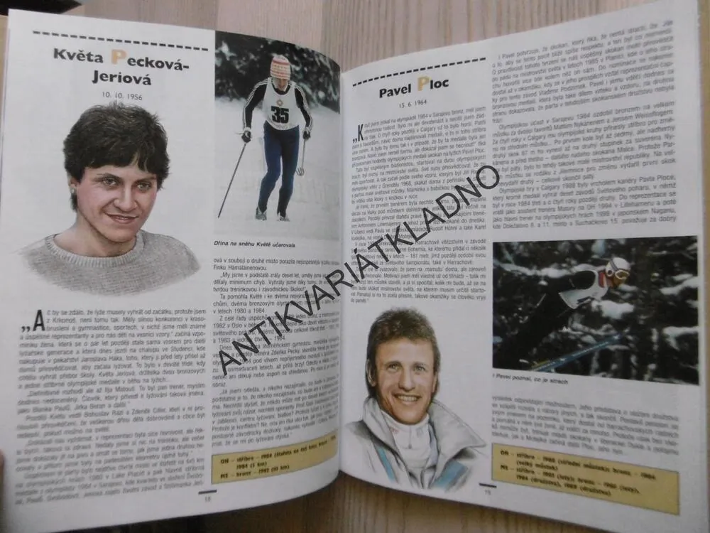HVĚZDY ČESKÉHO SPORTU 2., KIRCHNER, SLEPIČKA, **an